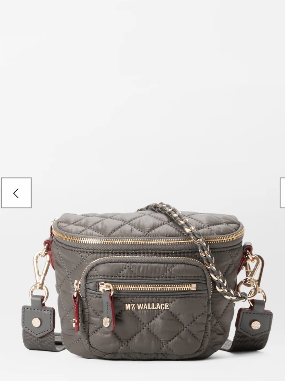 MZ Wallace Magnet Micro Crosby Sling NWOT Quilted Crossbody